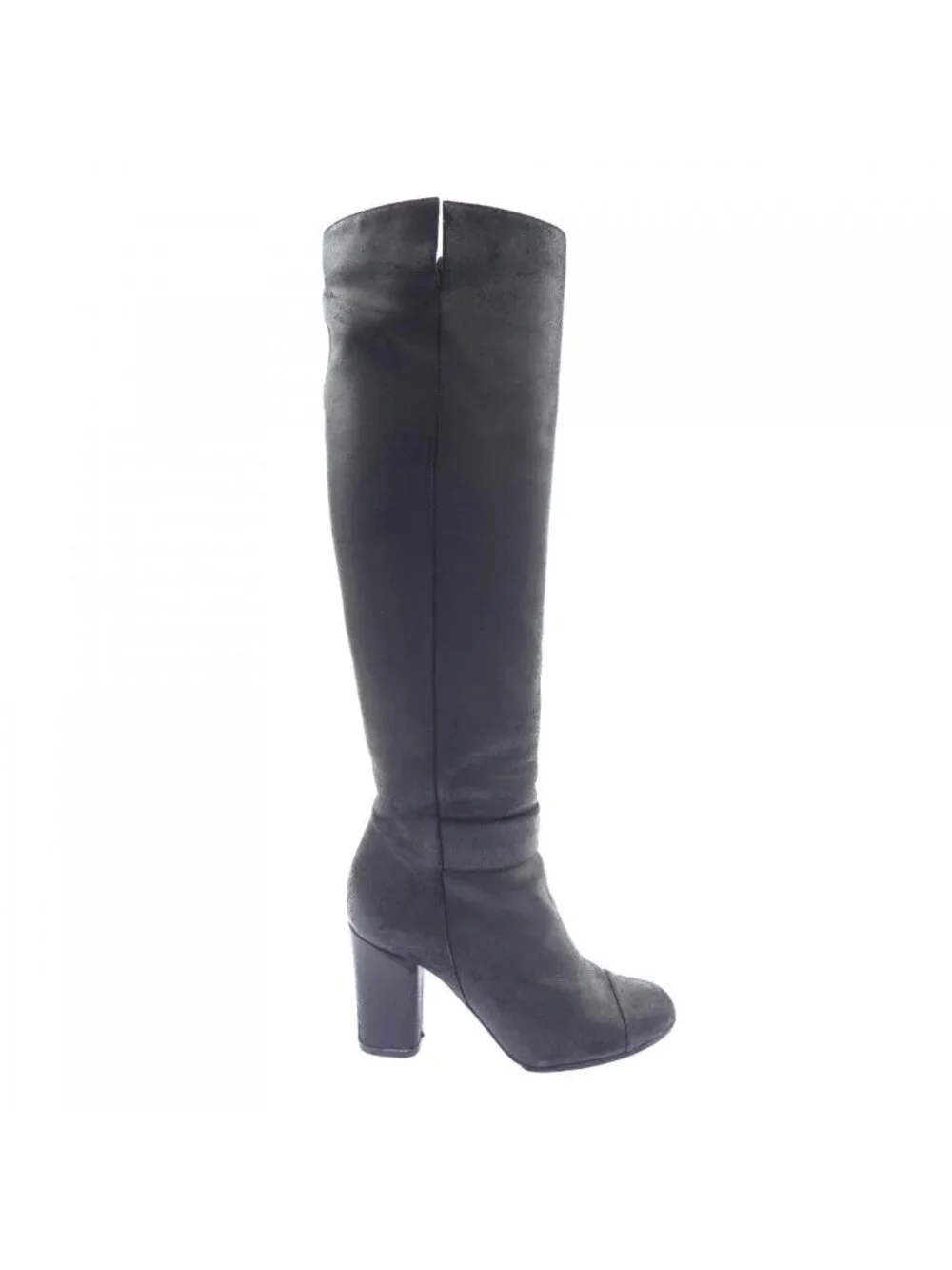 Chanel Long Boots Black